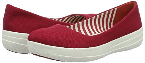 FitFlop F-Sporty Canvas - Ballerine Donna