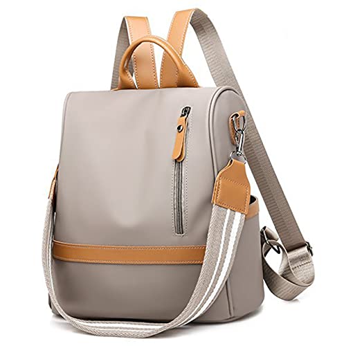 Bolsa Mochila para Mulher, VASCHY Mochila Feminina de Nylon Antifurto Resistente à água Moda Convers