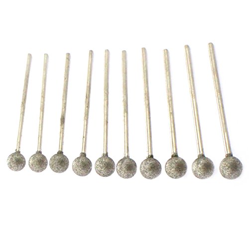 Fresas diamantadas bola 10mm pack 10 piezas miniatura 5