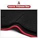 Compatible with VW Polo 9N 9N3 2002 2003 2004 2005 2006 2007 2008 Polo MK4 Car Dashboard Cover Dash Mat Sun Shade Pad Accessories(A Red Side)