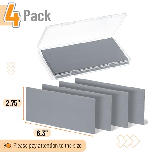 Image of Mr. Pen- Large Kneaded Erasers, 2.75 inchx6.3 inch, 4 Pack, Gray