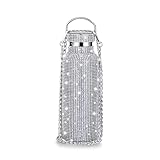 Diamond Water Bottle, Bling Rhinestone Vacuum Flask Glitter Thermos Bottles, Stainless Steel Insulat