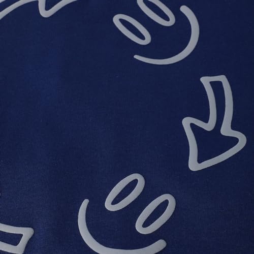 Image of miniklub Boys Round Neck Long Sleeve Knitted Cotton Sweat Shirt (Blue Color)