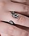 COPPERTIST.WU Knob Tail Gecko Ring 925 Sterling Silver Rings Lizard Gecko Rings Cute Animal Jewelry Gift for Women Men Reptile Lovers (6)