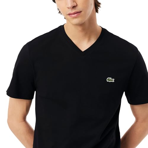 Lacoste Men's V Neck Cotton T-Shirt2