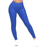 Leggings senza cuciture per sollevamento del sedere da donna UK a vita alta Scrunch Booty Leggings da palestra Allenamento Yoga Pantaloni da donna Controllo della pancia Burroso Morbido elastico opaco