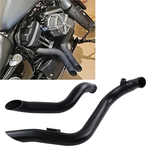 Auspuffteil Auspuff-Doppelschalldämpfer Drag Pipe Für Harley T7, Für Softail Sportster 883, 1200, Für Road King Classic, Für Avenue Glide VRSC