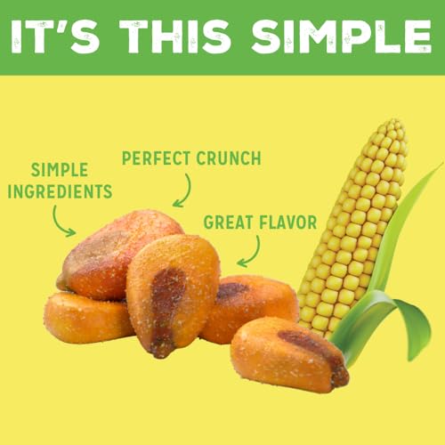 LOVE CORN Sour Cream & Onion 0.7oz x 20 Bags - Delicious Crunchy Corn - Healthy Family Snacks - Gluten Free, Kosher, NON-GMO - Alternative for Chips, Nuts, Crackers & Pretzels - Perfect for Charcuterie Boards