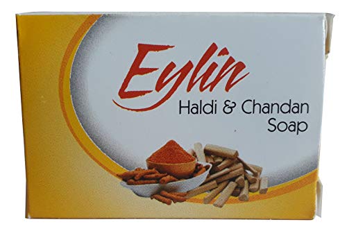 EYLIN HALDI & CHANDAN SOAP 15 GMS OVAL SHAPE, TOTAL 864 PCS IN ONE CARTOON