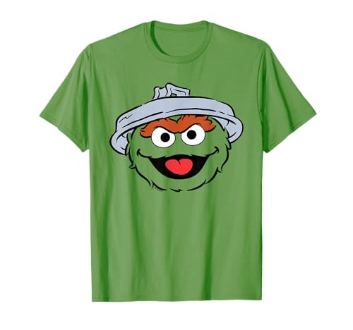 Sesame Street Oscar The Grouch Full Face T-Shirt