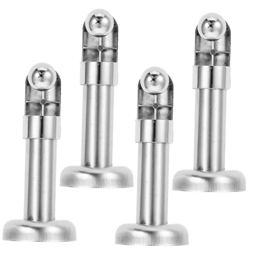 Support de cloison de toilette inox pied de fixation réglable salle de bain OUNONA