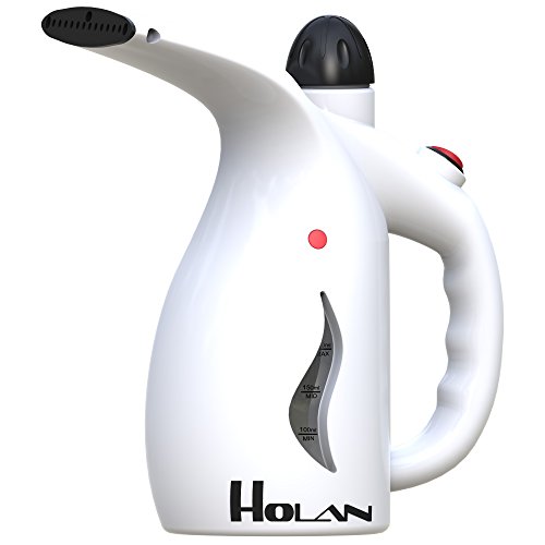 Iextreme 200ml Garment Steamer, Holan Handheld Mini Portable Clothes Steamer, Fast Heat-up Fabric Steamer Wrinkle Remover with Two Brushes Perfect for Home & Travel, for Men/Women