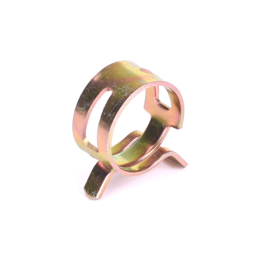 10 pezzi 65MN acciaio al manganese zincato fascetta stringitubo a molla diametro interno 4 mm-22 mm forza bruta fibbia elastica in acciaio tubo cerchio, 20 mm 100 pezzi