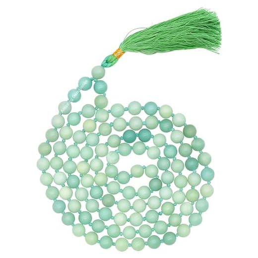 Amazonite 108 Bead Japa Meditation Mala