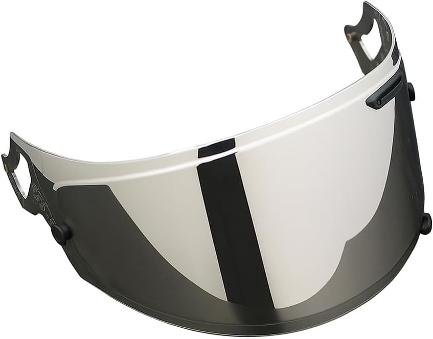 Regent-X Replacement Helmet Visor Compatible with RX7X VAS-V MAX Quantum-X Corsair-X UV Protection Anti-Scratch Wearproof Shield Universal Face Shield Accessories (Aurora Silver)