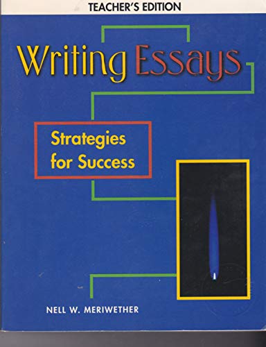 Writing Essays: Strategies for Success