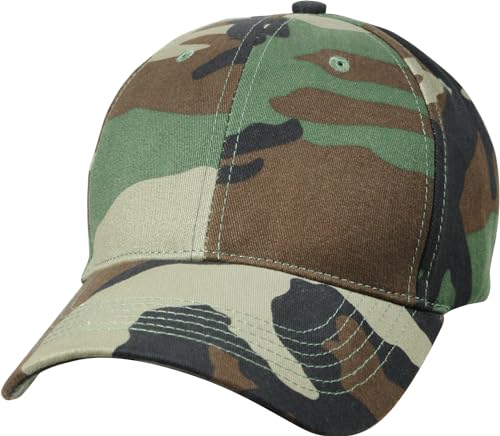 Casquette Woodland Camo pour enfant Rothco 9600 réglable