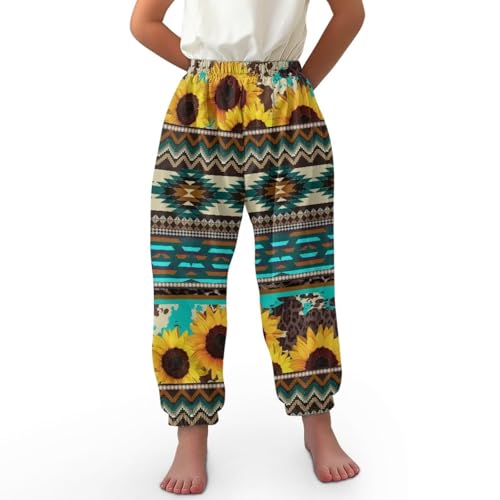 Horeset Kid Girl Loose Pants Casual Sweatpants Lantern Trousers High Waisted Jogging Track Sweatpant