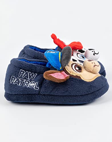Paw Patrol Pantoufles Enfants Tout-petits | Filles Garçons Animé Sauvetage Chiots 3D Oreilles Chase Marshall Slip On House Chaussures – vue 5