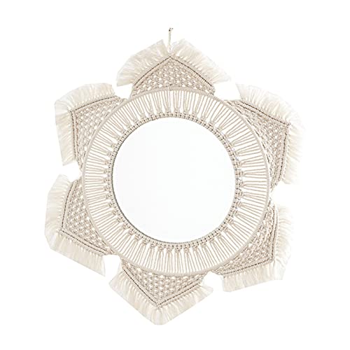 Generisch Runder Hängespiegel für die Wand - Handgemachte Wandspiegel...