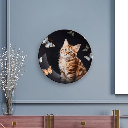 Plato decorativo de porcelana Bone China estilo chino 7 pulg miniatura 5