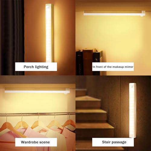 Lámpara de Pared USB Recargable para Iluminar Zonas Oscuras sin Cables con Sensor de Movimiento 7