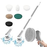 Electric Spin Scrubber, Electric Bathroom Bathtub Scrubber, Electric Cleaning Brush, Power Scrubber...