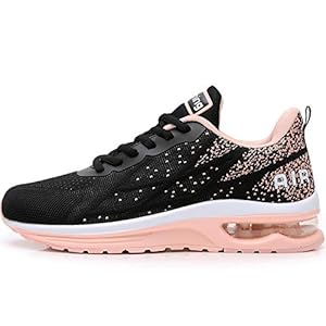 MAFEKE Women Air Athletic Running Shoes Fashion Tennis Breathable Lightweight Walking Sneakers