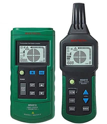 MASTECH MS6818 - Detector de cables multifunción (12 ~ 400 V)