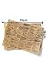 Inoverse 50 Blatt Burger Papier - 25x33 cm, Deli Papierblätter, Bedrucktes Einschlagpapier für Wraps, Pommes, Sandwich, Zeitungspapier für Lebensmittel, Burger Zubehör, Umweltfreundlich