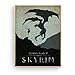 Misszhang Pintura En Lienzo, Póster Artístico, Pegatina The Skyrim Elder Scrolls, Decoración del Hogar, Arte Sin Marco, Pintura De Pared, Papel Tapiz 40X50Cm F-699