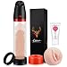 Penis Vacuum Pump,Utimi Male Rechargeable Automatic Enhancement Training Device with 4 Suction Intensities for Stronger Bigger Erections