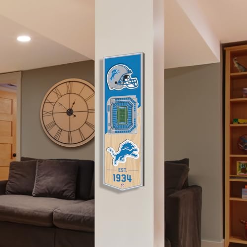 Image of YouTheFan NFL 3D Stadium Banner - 6x19