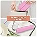 Suafrnut Professional Hot Hair Tools Organizer Bag Portable Travel Heat Resistant Storage Case Pouch for Curling Irons, Flat Irons, Hair Straightener and Styling Tools(17.7