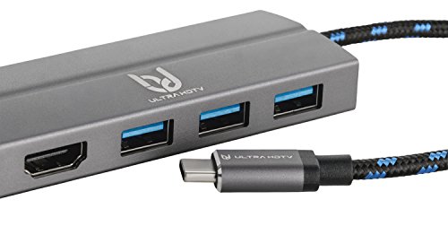 Ultra HDTV Hub multifunzione USB-C, sofisticato
