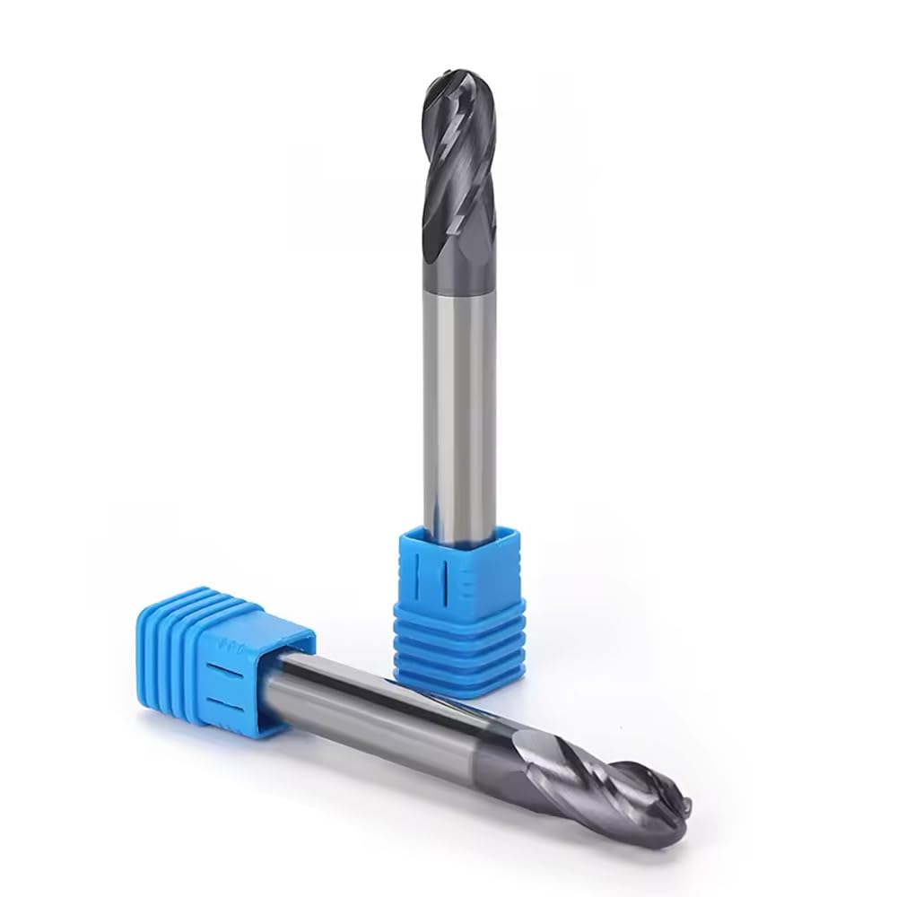 Alfa Tools 3/32 HSS Double End Mill - 4 Flute Stub Length Miniature Mill For Precision Work