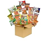 High Class Grass Wai Wai Noodles and Mama Ramen Thai Noodle Variety Pack Mystery Sampler Assortment Box of 15