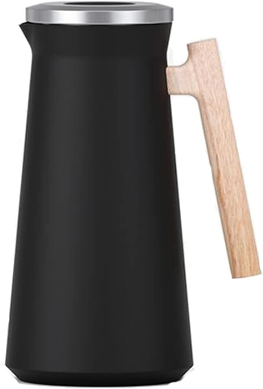 Kettle 1.6L Large Capacity Thermos Home Handle Thermal Insulation Pot Coffee Tea Vacuum Flasks Stainless Steel Hot Water Bottle(Hortel�)