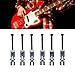 6PCS Metal Guitar Tremolo Saddles Double Locking System String Saddle for Floyd Rose Electric Guitar Bridge