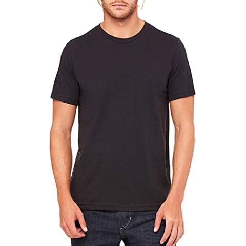 BELLA+CANVAS Jersey Short-Sleeve T-Shirt (3001C) Vintage Black, L Cover