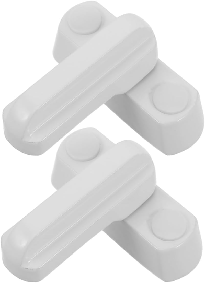 2pcs Rv Table Plate Buckle Security Locks Window t Shaped Lock Window Stopper Trailer Cabinet Board Clip Rv t Shaped Lock Clip Outdoor Table Cabinet Buckle White Zinc Alloy
