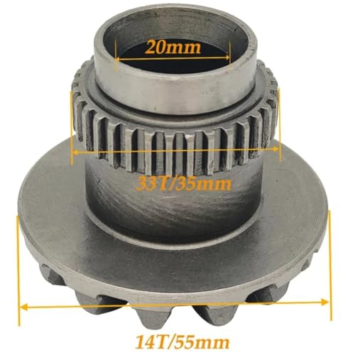 Engranaje impulsor diferencial CF188: pieza de transmisión para ATV 3