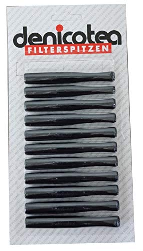 4 x DENICOTEA Cigarette Holders Standard Black Color