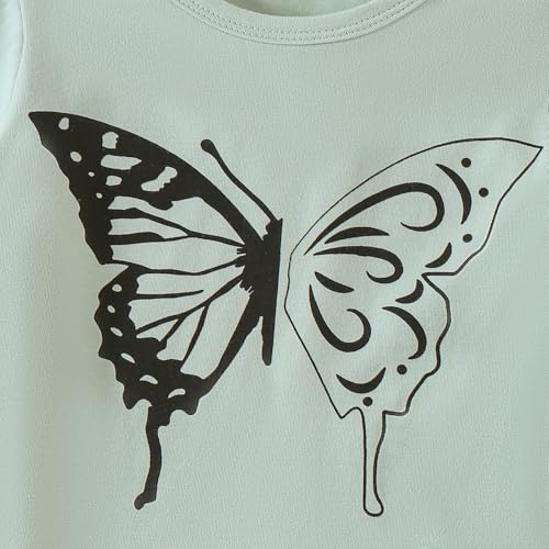Image of Toddler Girl Clothes Kids Summer Outfits Short Sleeve Leopard-Print T-Shirt and Shorts 2 Piece Set 2-8 Years