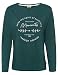 Produktbild ROADSIGN Australia Langarmshirt mit Frontprint, grün | L (40/42)