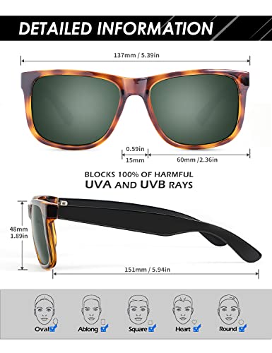 Image of ANYLUV Womens Sunglasses Polarized Sunglasses for Women, Trendy Woman Polarized Ultraviolet Protection Travel