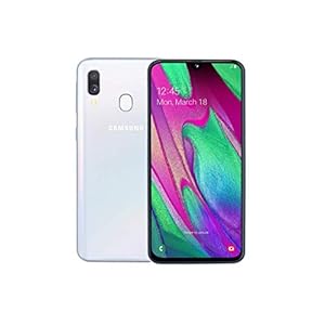 2019 Samsung Galaxy A40 Dual SIM 64GB – Blanco (Reacondicionado)