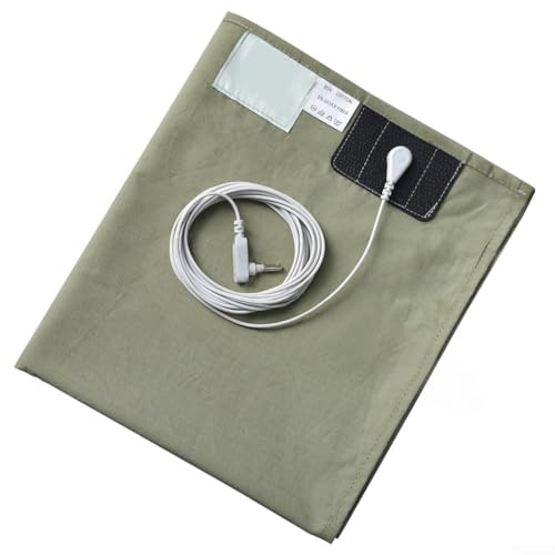 Drap de mise à la terre d'exception en coton noble et pur argent - 7