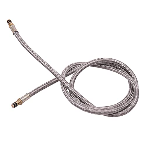 Funien Tuyau souple coupe-vent, réchaud à 9 têtes en acier inoxydable portable 9 trous et poêle à soufre 1 m Cover