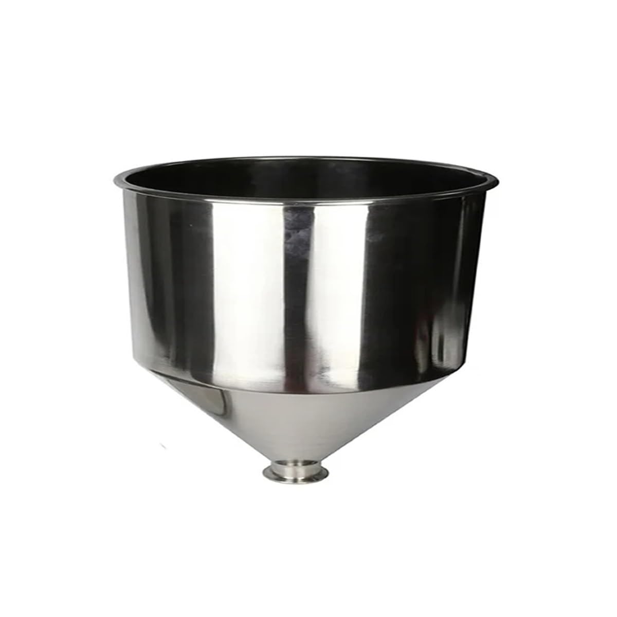 Imbuto da 15 Litri da 270 mm in Acciaio Inossidabile 304 Riempitrice for Macchine Alimentari Tramoggia di Alimentazione e Imbuto di Chiusura capacità 15 Litri(B)